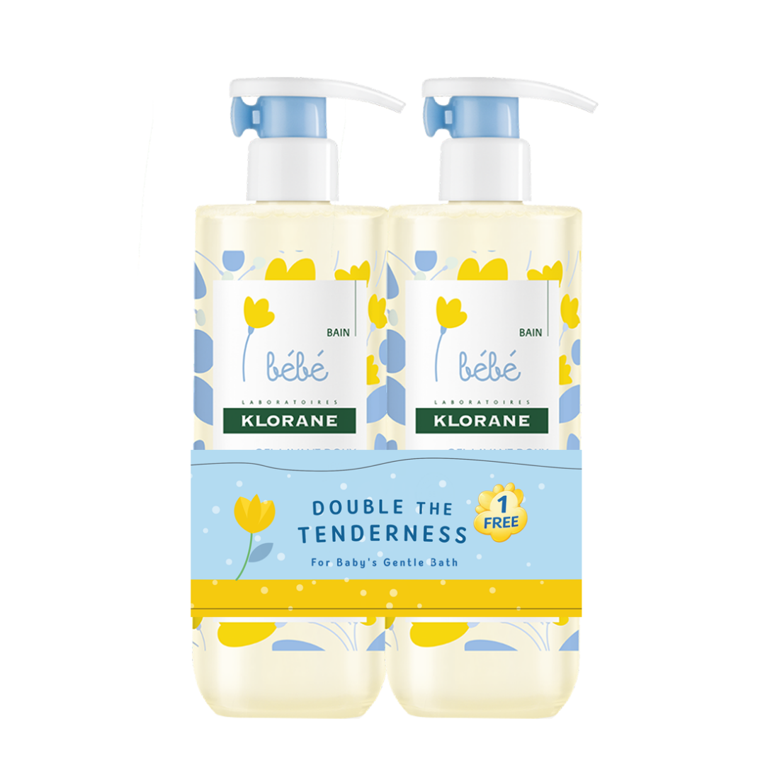 Klorane Baby Gentle Foaming Gel 500ml | Buy 1 Get 1 FREE